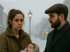 Hungry, with a child in her arms, she decided to ask a stranger for money. What he handed her made the woman’s hair stand on end.