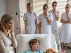 A Dog Sat by a Boy’s Bed for Months — And When His Hand Finally Moved, Everyone Broke Down in Tears
