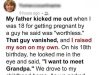 My Father Kicked Me Out at 17, Decades Later, My Son Showed Up at His Door With the Words He Deserved to Hear!