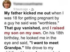 My Father Kicked Me Out at 17, Decades Later, My Son Showed Up at His Door With the Words He Deserved to Hear!
